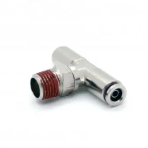 Erbjudande 1/4″ NPT(M) 1/4″ to 1/4″ luftledning Swivel T-stycke, 1/4″ NPT(M) 1/4″ to 1/4″