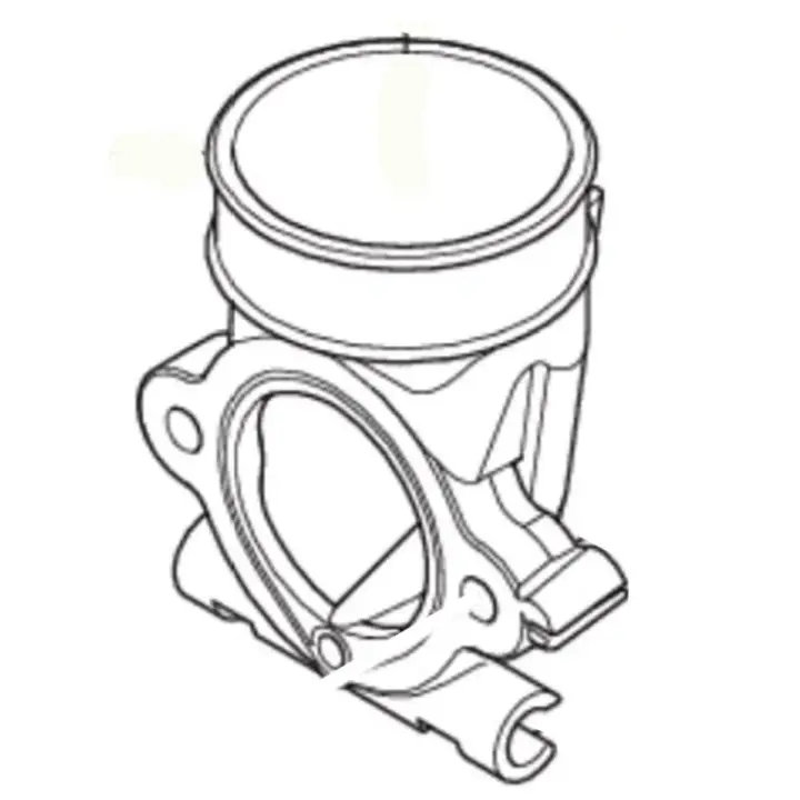 Inlet Bend Assy Lågt pris