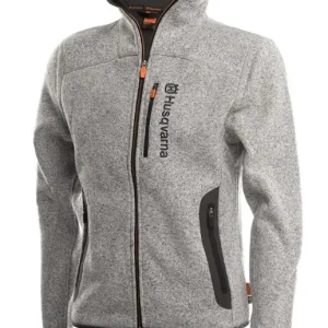 Fri frakt Husqvarna Xplorer Fleecejacka Stålgrå DAM, XS