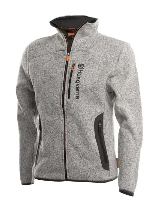 Fri frakt Husqvarna Xplorer Fleecejacka Stålgrå DAM, XS