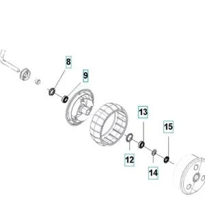 Husqvarna Lagersats till 310-450X Automower® Beställ idag