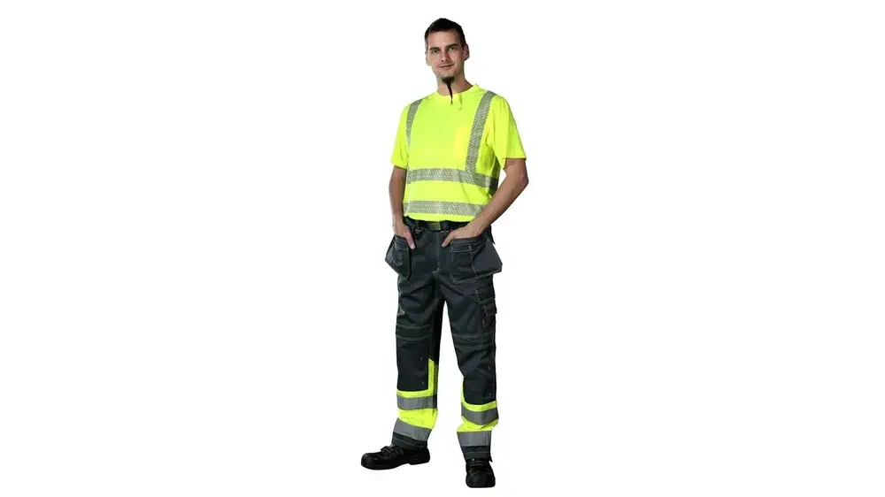 Erbjudande Säker betalning VARSEL T-SHIRT 3XL GUL KL2 EN20471