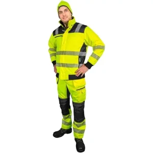 Rea Premium BYXOR STRETCH MED SPIKFICKOR D100 TRITON FL.GUL/SV