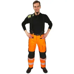 Lågt pris VINTERBYXOR D88 AMETISTI FL.ORANGE/SVART KL1 Premium