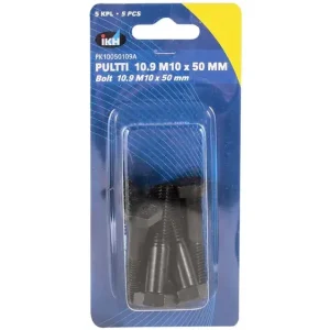 BULT M10X50 10.9 5ST DIN931 Rabatt Fynd
