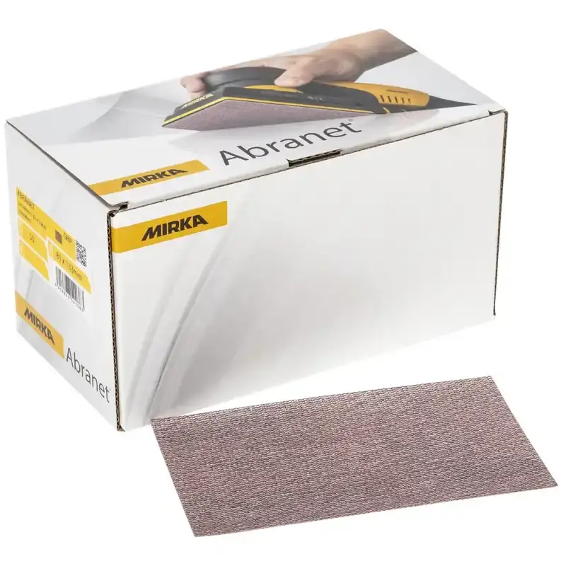 Bästa pris SLIPPAPPER 81X133MM P240 ABRANET 50ST Erbjudande