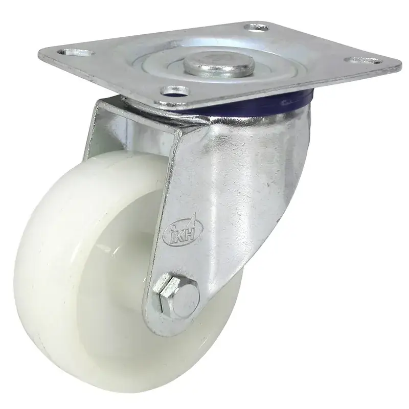 Sista chansen Billig LÄNKHJUL SVÄNGBAR 80MM VIT
