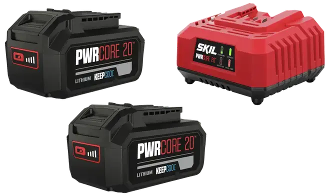 Fynd Skil 4,0 2 batteri/laddare 20V