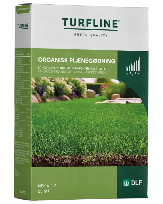 Turfline Organisk gödningsmedel för gräsmattor – 2,5 kg Reapris