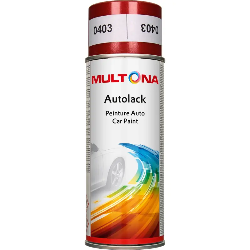 Köp Multona Bilfärg röd 0403, 400 ml - Premium