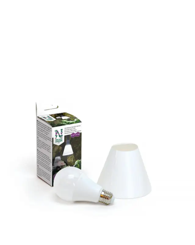 Köp Nelson Garden Led-växtbelysning, 15 W E27, med skärm - risnedsättning