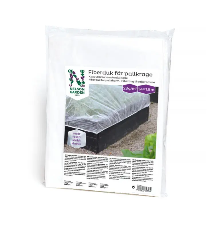Köp Nelson Garden Fiberduk pallkrage, 23 g/m², 1,4x1,8m - Sänkt pris