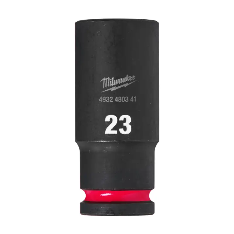 Beställ idag Köp Milwaukee Krafthylsa shockwave impact duty, 1/2", 23 mm -