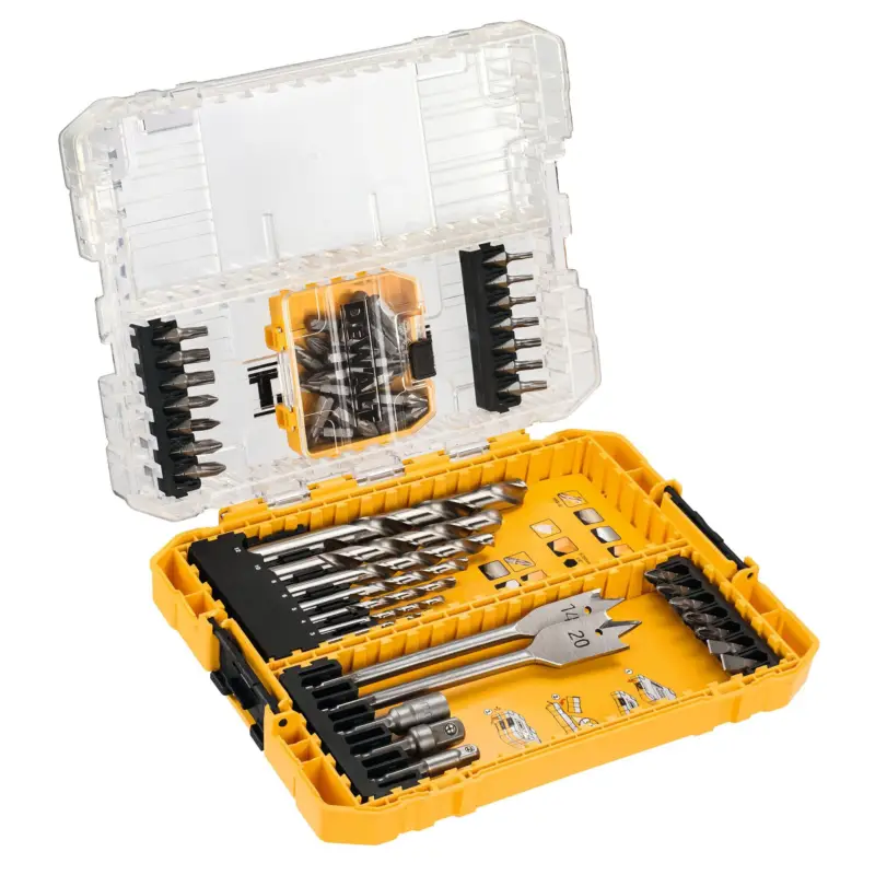Köp Dewalt Borr- och bitssats HSS-G, DT70757-QZ, 55 delar - Begränsat erbjudande